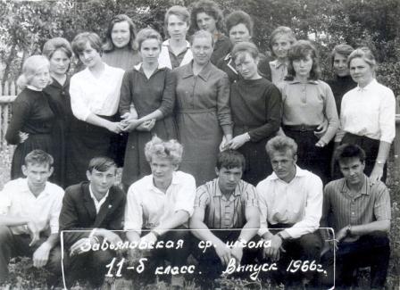 Выпускники 1966 года